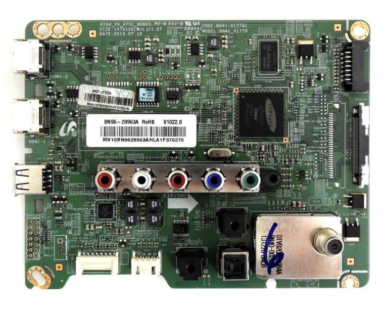 Samsung UN65EH6000F Main Board BN9628963A TV Parts Home