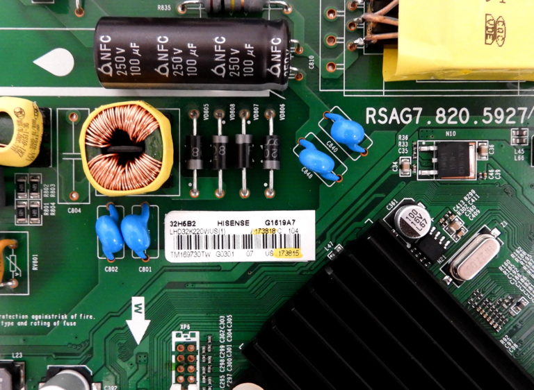 Hisense 32H5B Main Board / Power Supply 173818 , 173815 TV Parts Home