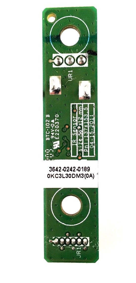 Vizio E552VLE IR Sensor Board 3642-0242-0189 - Image 2