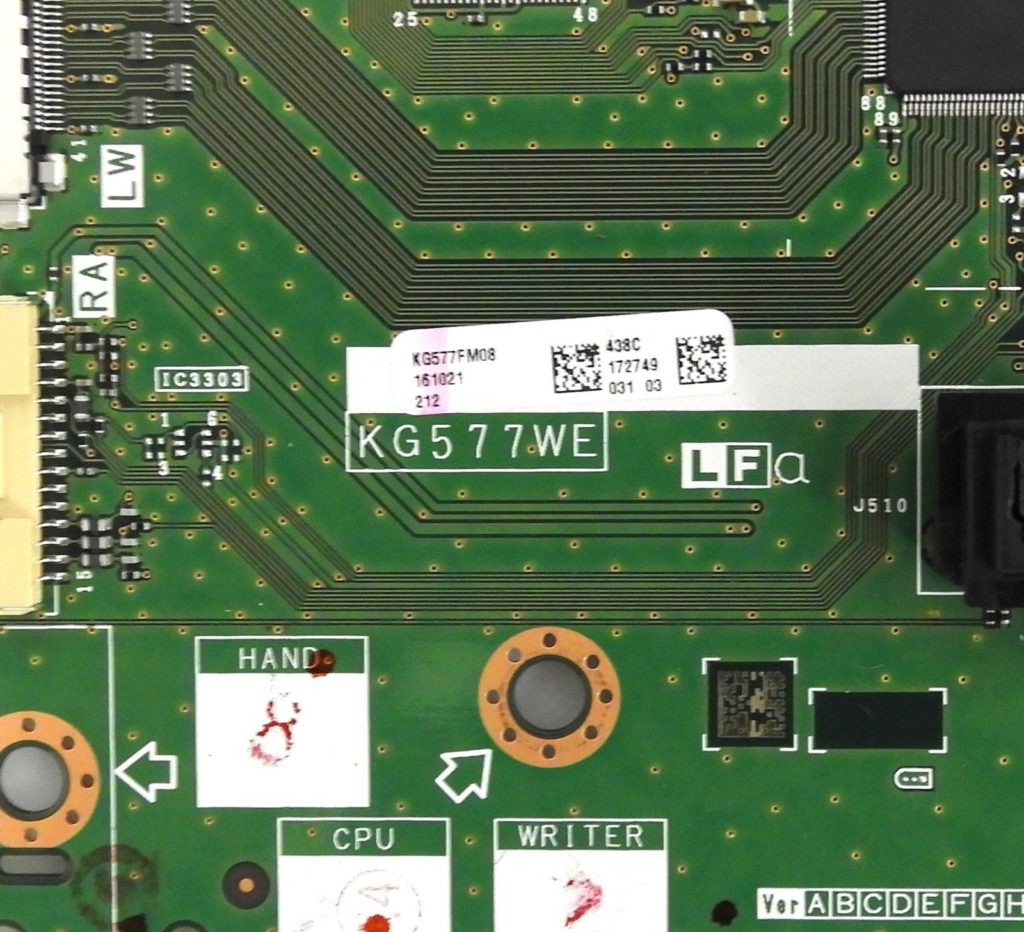 Sharp LE-80LE661U LC-80LE661UB RUNTKB380WJQZ Power Supply / LED Board