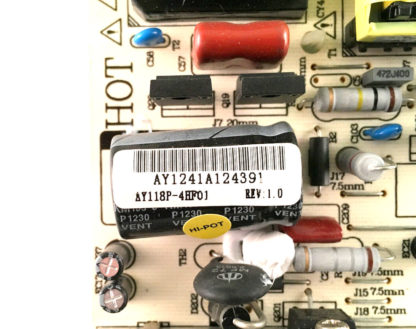 Sceptre X322BV-HD Power Supply Board AY118P-4HF01 3BS0037514 - Image 2