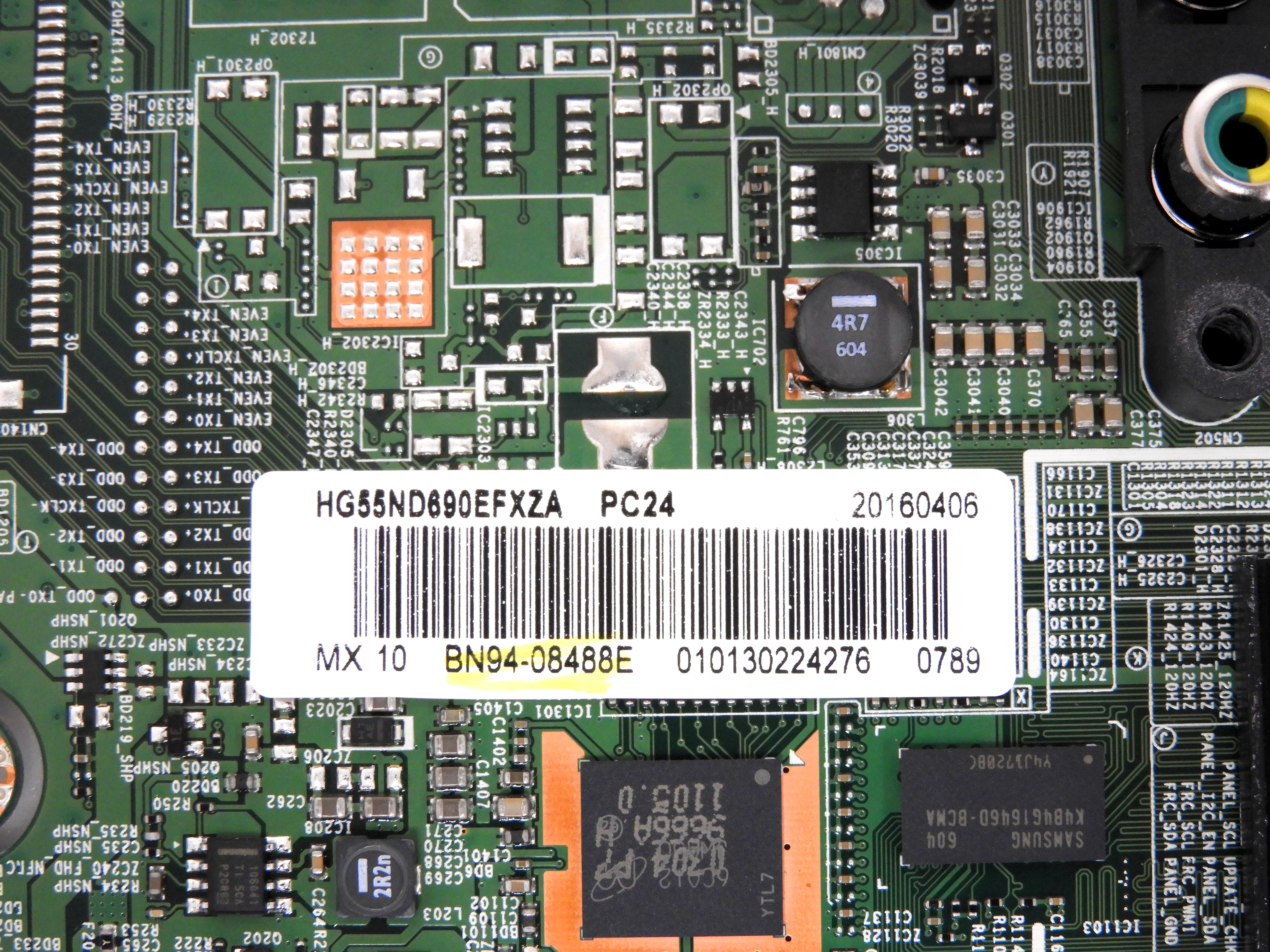 Samsung HG55ND690EF Main Board BN94-08488E - Image 2