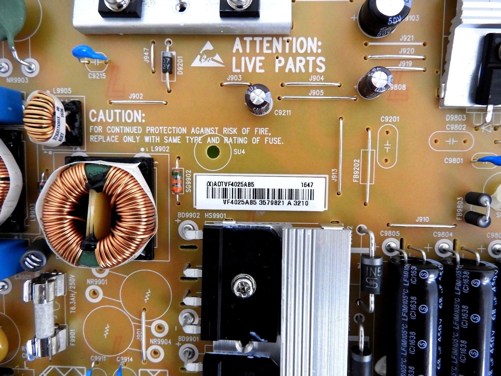 Vizio E50-D1 Power Supply Board ADTVF4025AB5 - Image 2