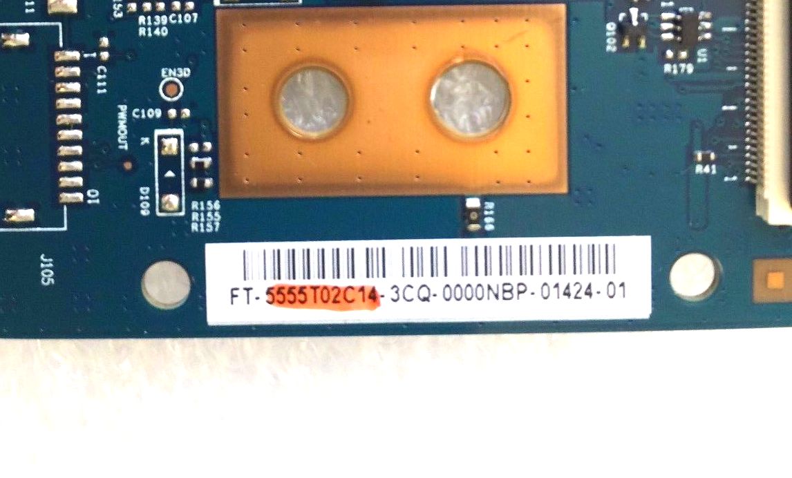 RCA LED55C55R120Q T-Con Board 55.55T02.C14 - Image 2