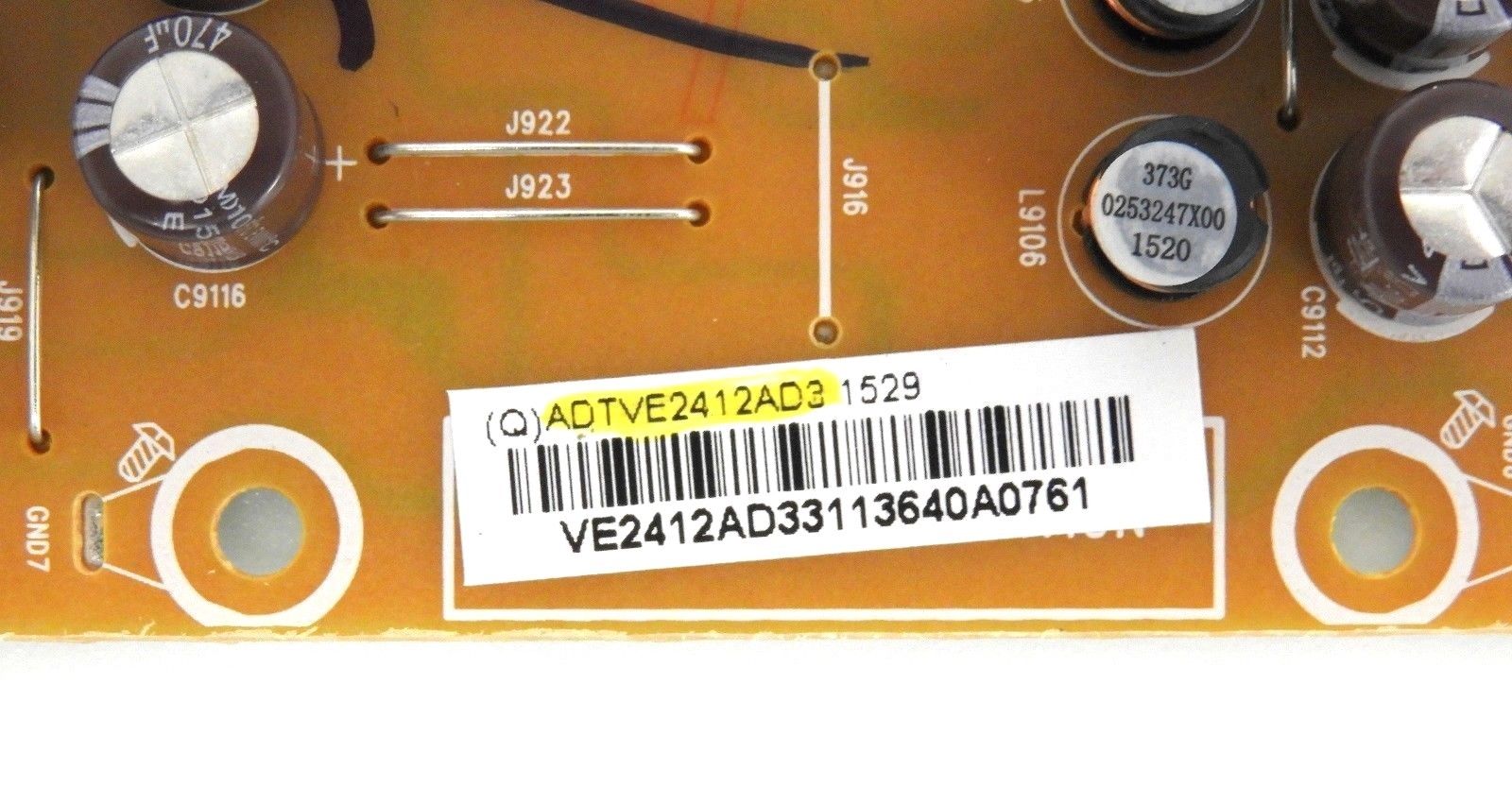 Vizio D43-C1 Power Supply Board ADTVE2412AD3 - Image 2