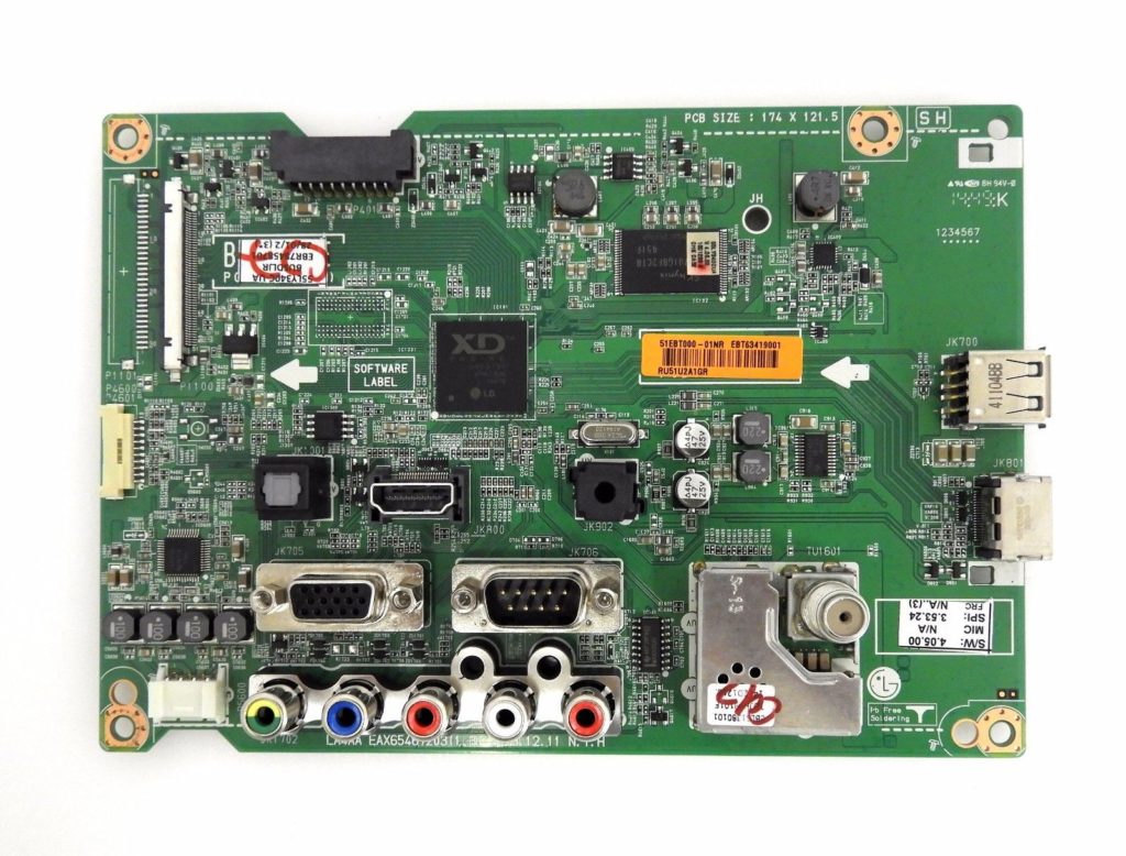 LG 55LY340CUA Main Board EBT63419001 TV Parts Home