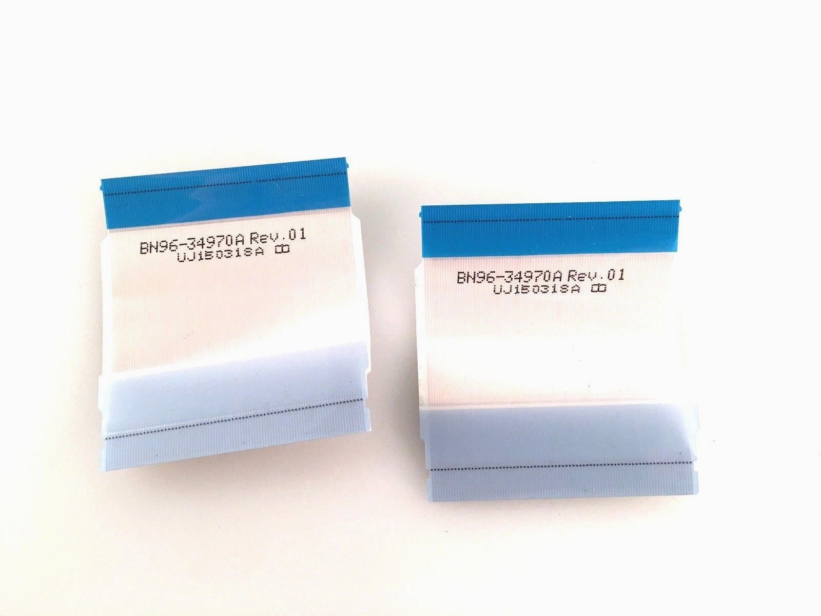 Samsung UN55JU7100F T-Con Board To Screen Panel LVDS Ribbon Cables BN96-34970A