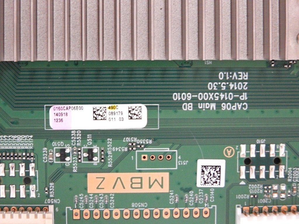 VIZIO P602UIB3 Main Board Y8386490S TV Parts Home