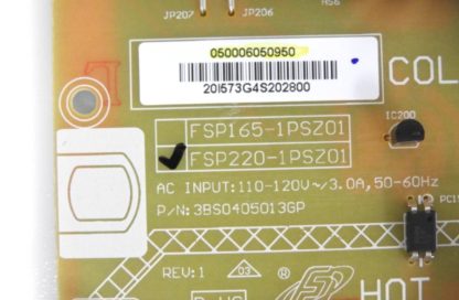 VIZIO E55U-D0 Power Supply Board 0500-0605-0950 - Image 2