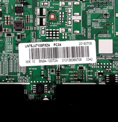Samsung UN75JU7100F Main Board BN94-10072A - Image 2