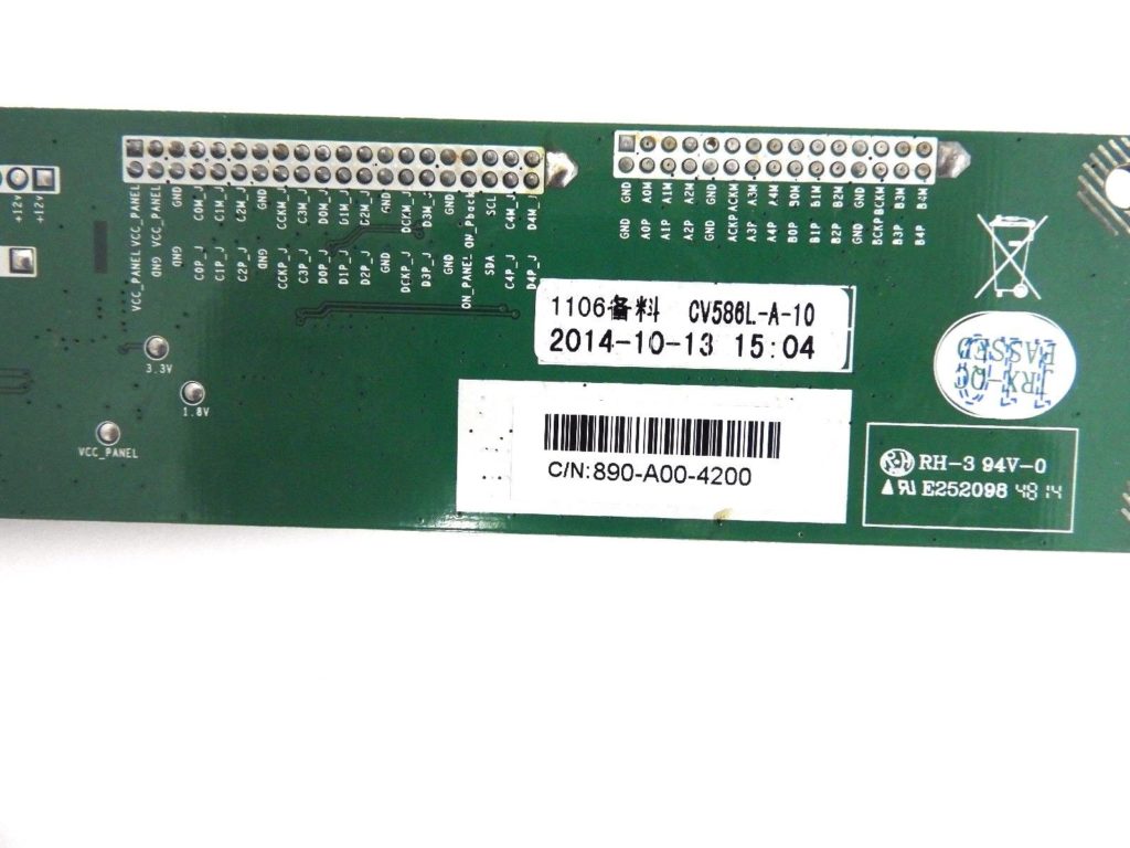Element ELEFT426 FRC Board 890A004200 ( SERIAL B5C0M ONLY ) TV