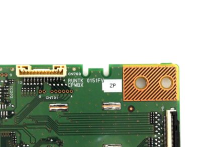 Sharp LC-70UE30U T-Con Board RUNTK0151FVZP - Image 2
