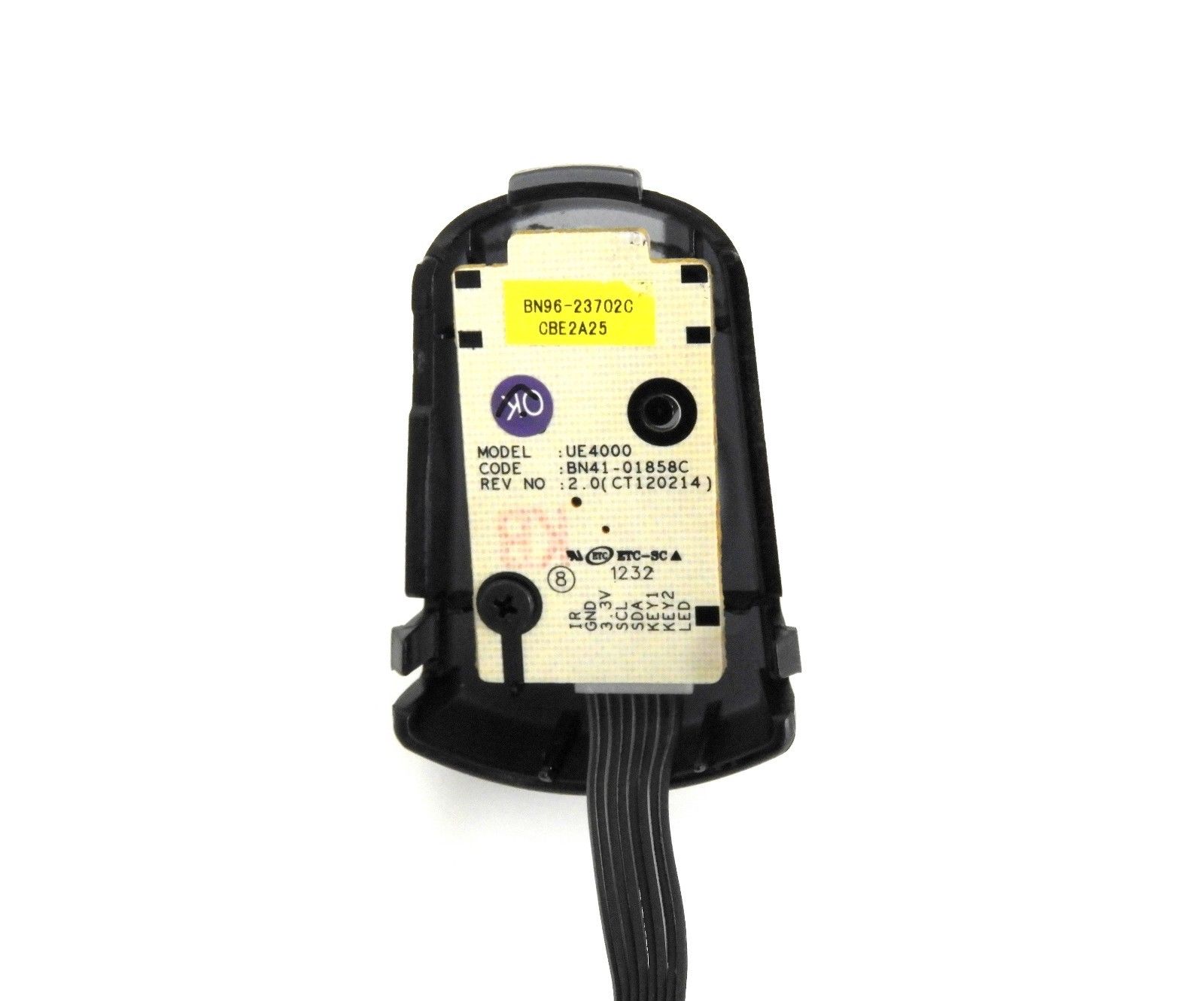 Samsung UN46EH6000F Power Button / IR Sensor Board BN96-23702C