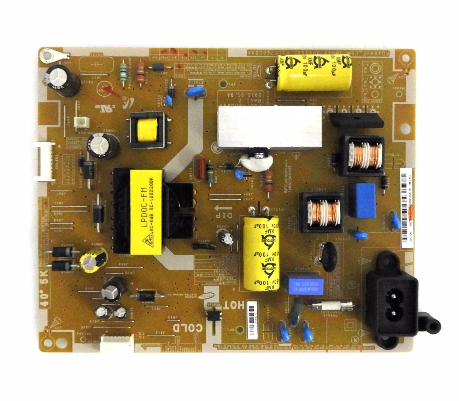 Samsung UN40EH5000F / UN40EH5050F Power Supply Board BN44-00496A