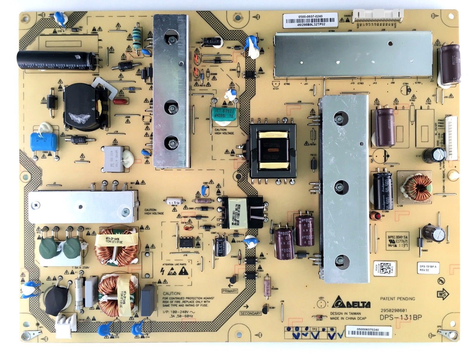 LG 42LV4400-UA Power Supply Board 0500-0607-0240