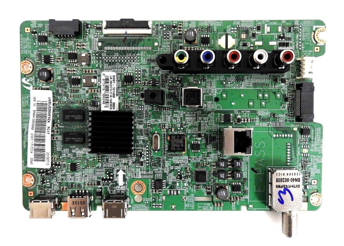Samsung UN50J5200AF Main Board BN94-09599M