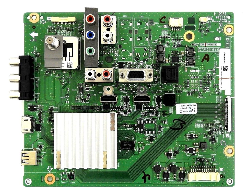 Sharp LC-70LE550U / LC-60LE550U Main Board DKEYMF905FM06 - TV Parts Home