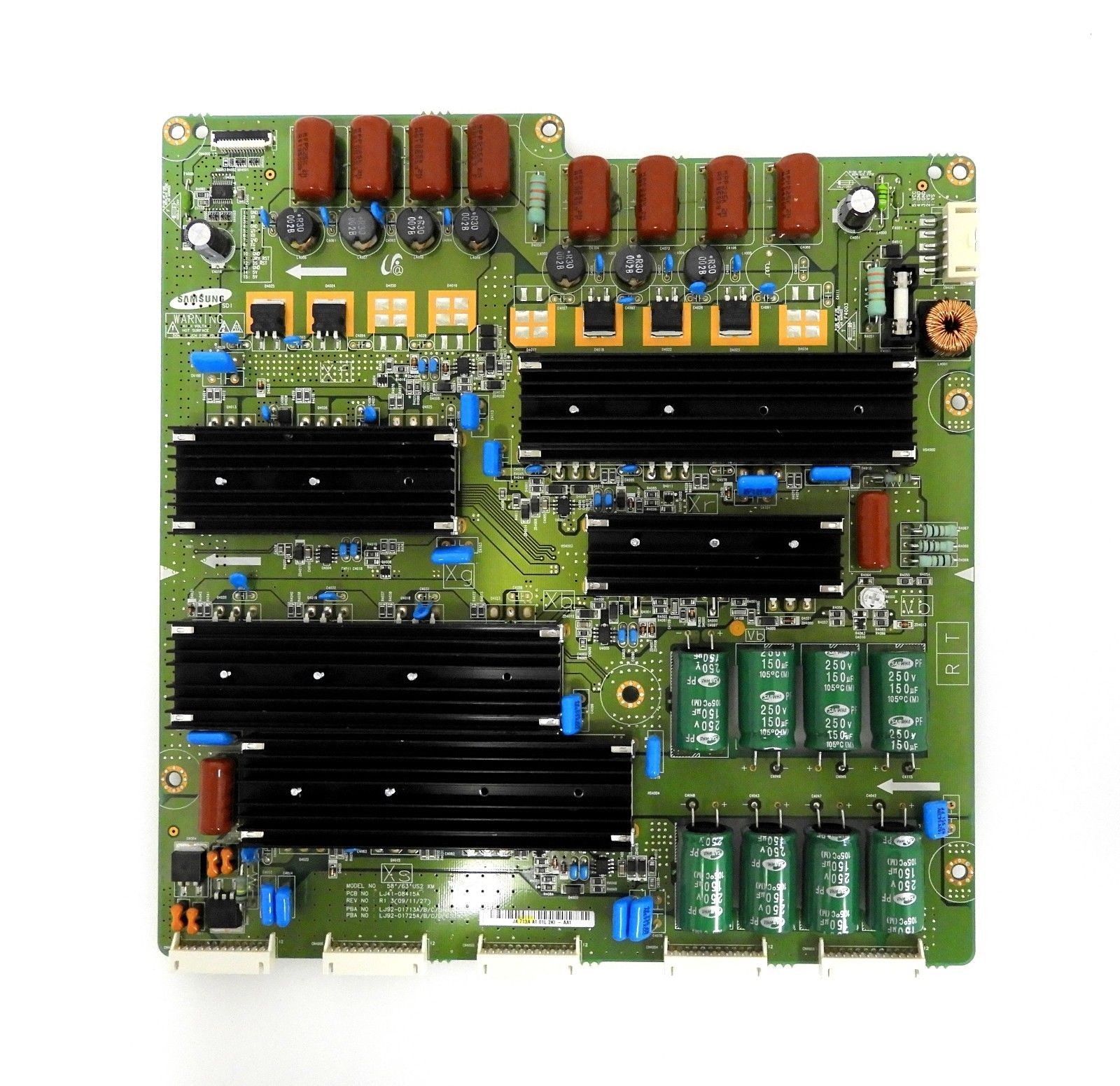 Samsung PN58C550G1F , PN58C590G4F X-Main Board LJ92-01713A , BN96-12680A