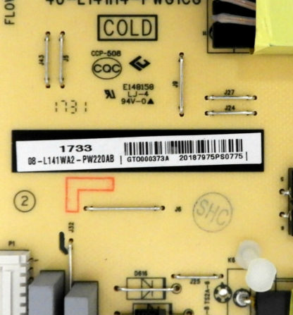 TCL 55S405 , 55S405TBAA TV Boards Set 08-L141WA2-PW220AB, 08-CS55CFN-OC406AA - Image 3