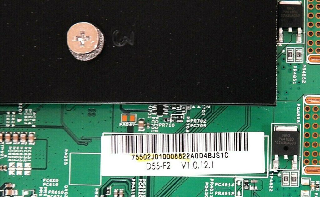 PLACA PRINCIPAL VIZIO Y8387078S Para Televisor LED D60-D3 (serie