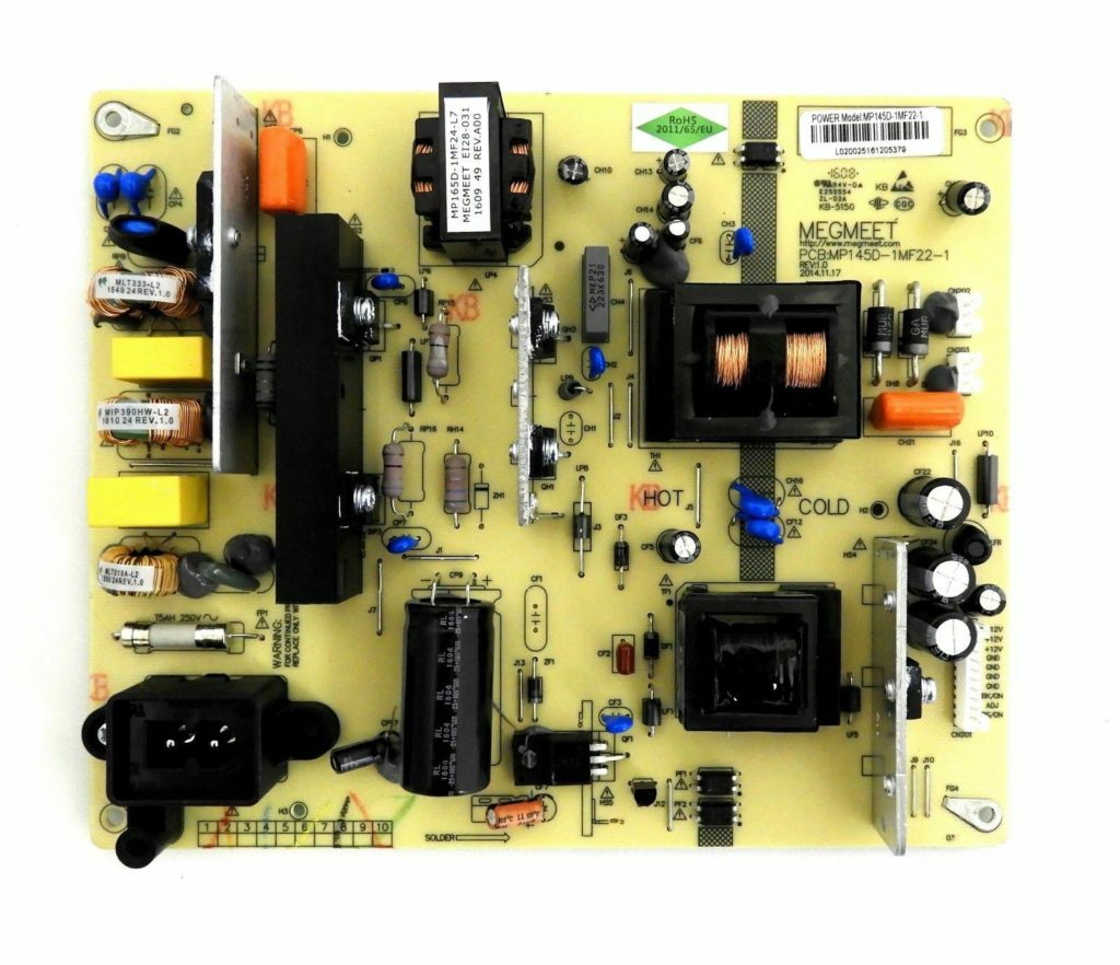 Hitachi LE55A6R9A Power Supply Board MP145D1MF221 TV Parts Home