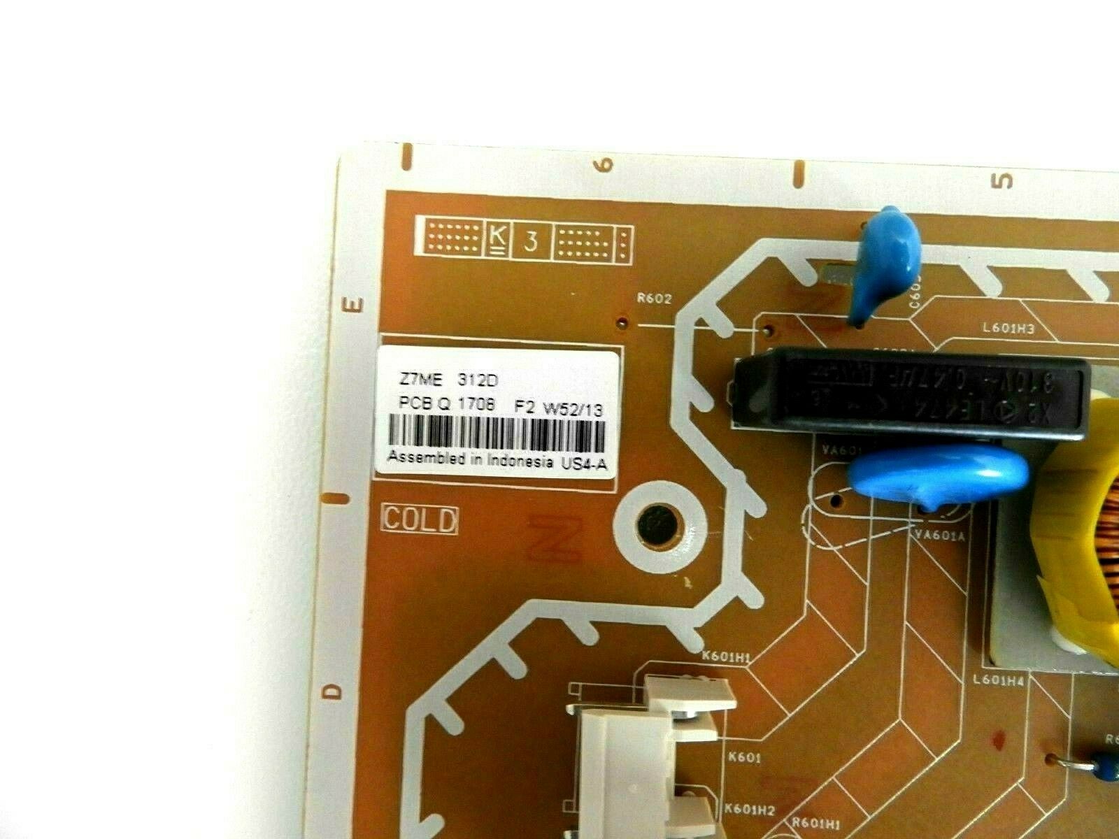 SANYO DP55D33 Power Supply Board N0AB3ZK00001, - Image 2