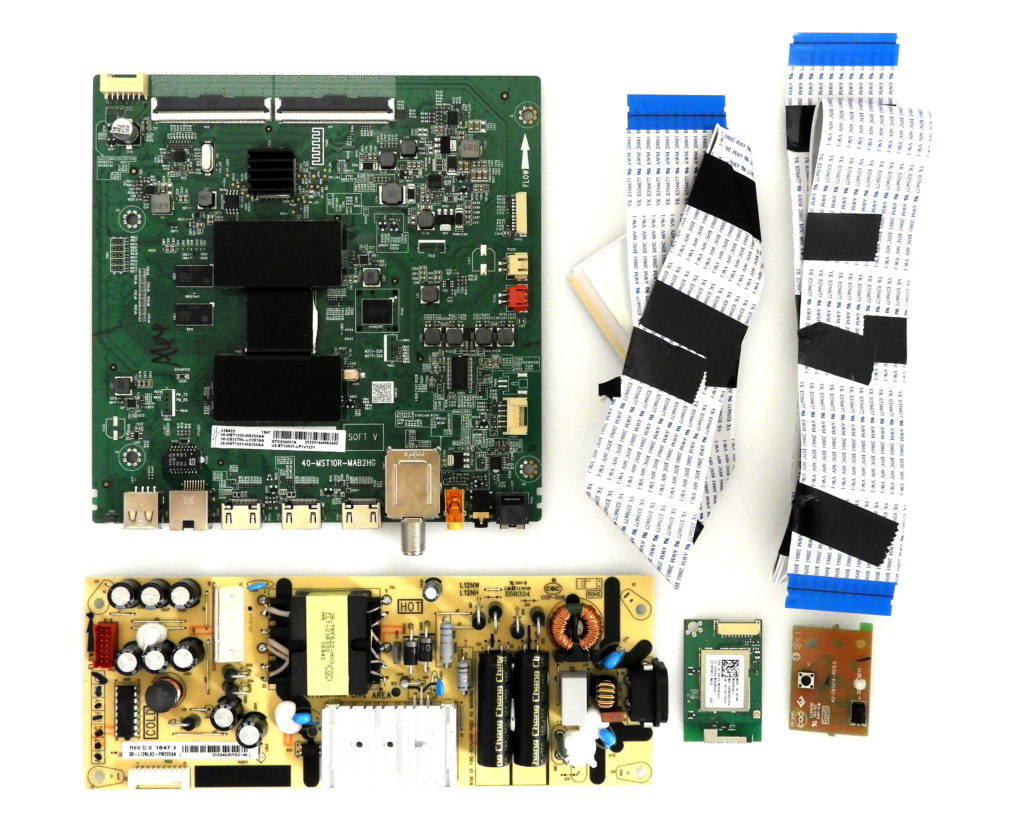 TCL 55S423, 55S423TCAA TV Boards Set 08CS55TMLLC367AA , 08L12NLA2