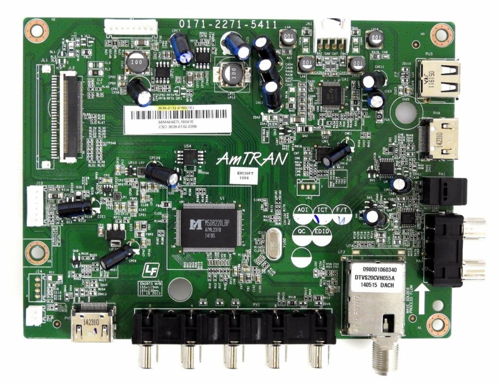 JVC EM39FT Main Board 363901320150 , 017122715411 TV Parts Home