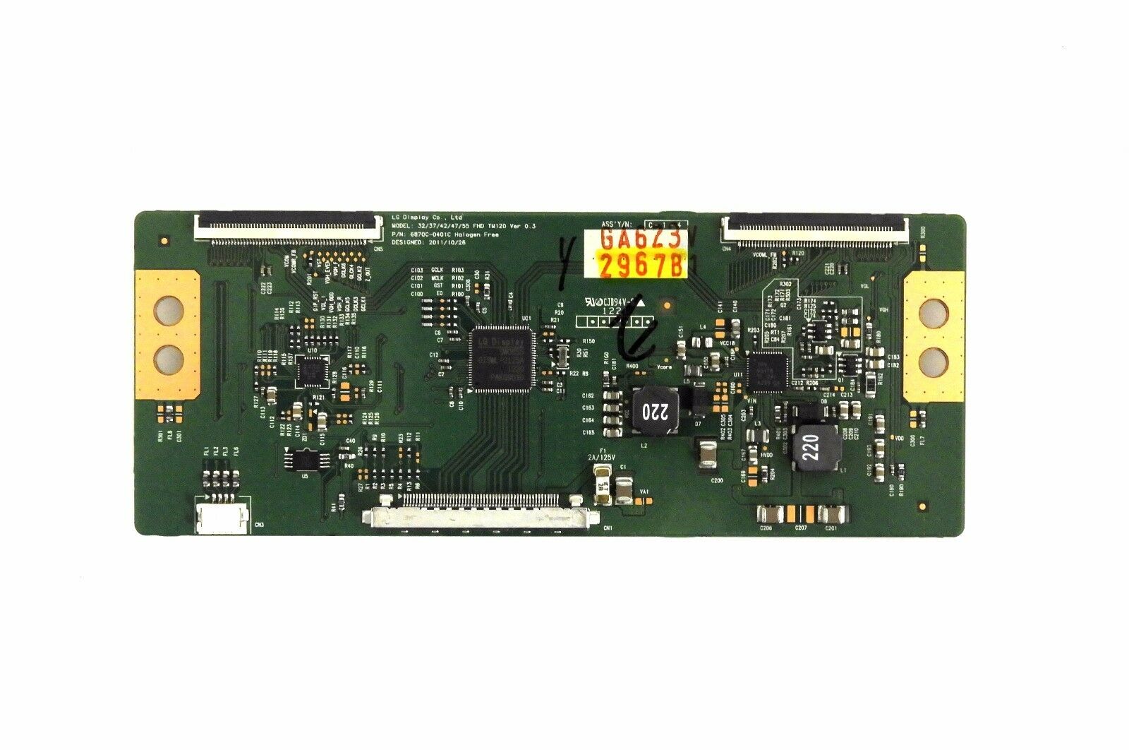 JVC JLE55SP4000 / JLE55SP4000B T-Con Board 6871L-2967B (6870C-0401C)
