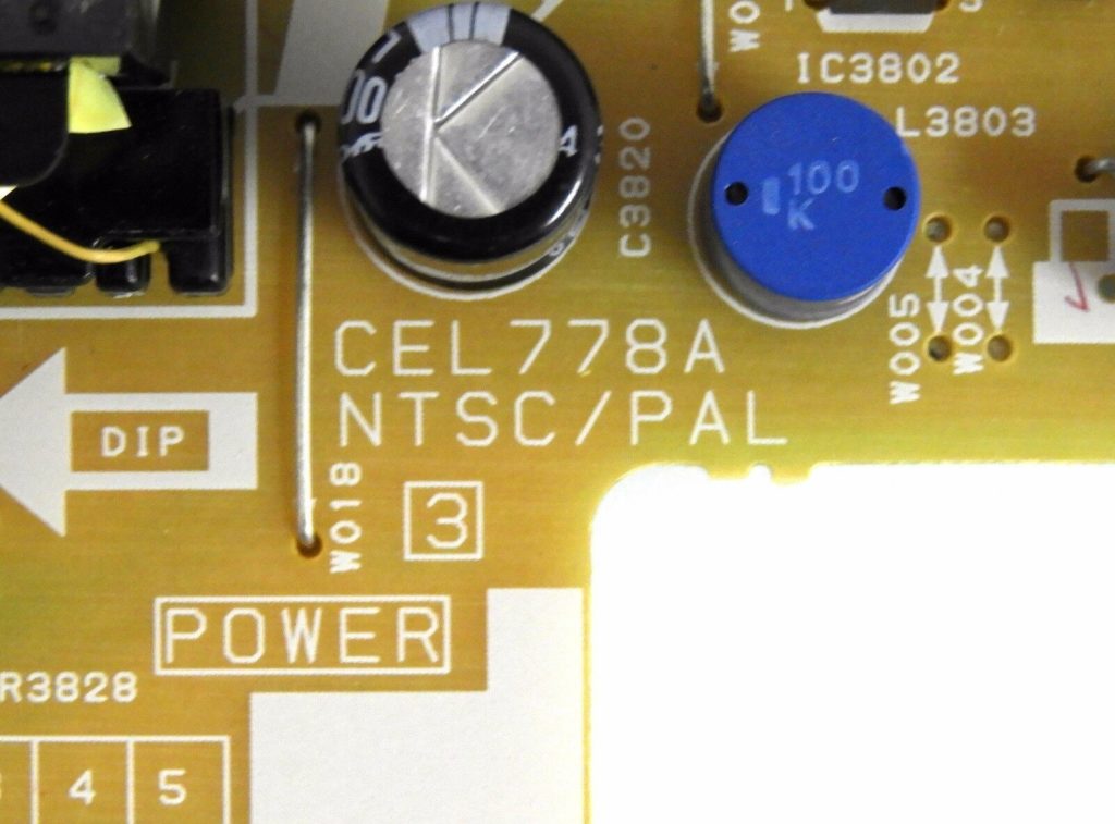 JVC LT46AM73 Power Supply Board CEL778A TV Parts Home