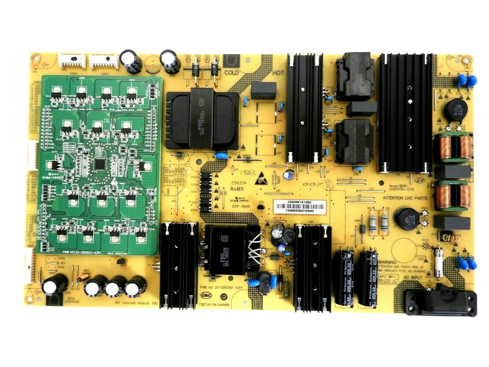 VIZIO M557-G0 Power Supply Board 0500-0619-1260