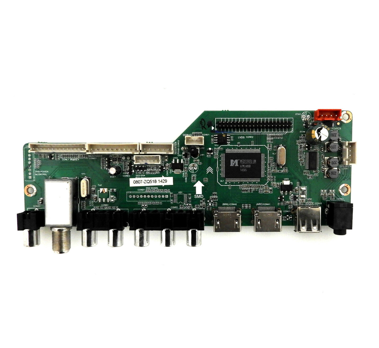 RCA LED48G45RQ Main Board 48GE01M3393LNA35-A2