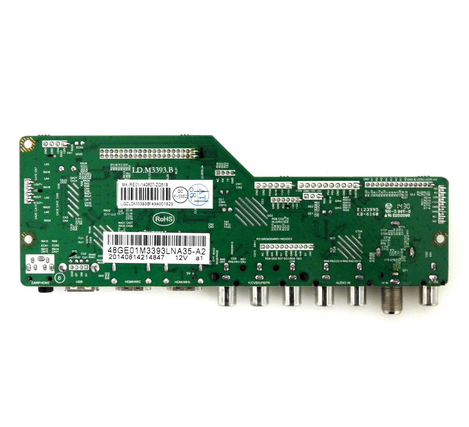 RCA LED48G45RQ Main Board 48GE01M3393LNA35-A2 - Image 2