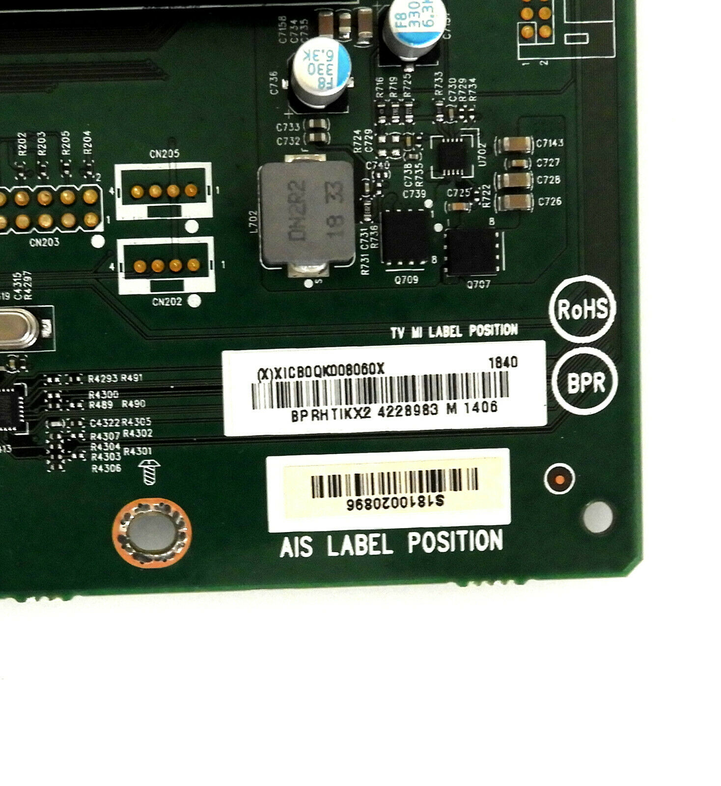Vizio P55-F1 Main Board 756TXICB0QK008 , XICB0QK008 - Image 2