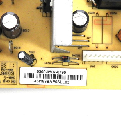 Vizio E550VL, E551VL, E552VL, E552VLE Power Supply Board 0500-0507-0790 - Image 2