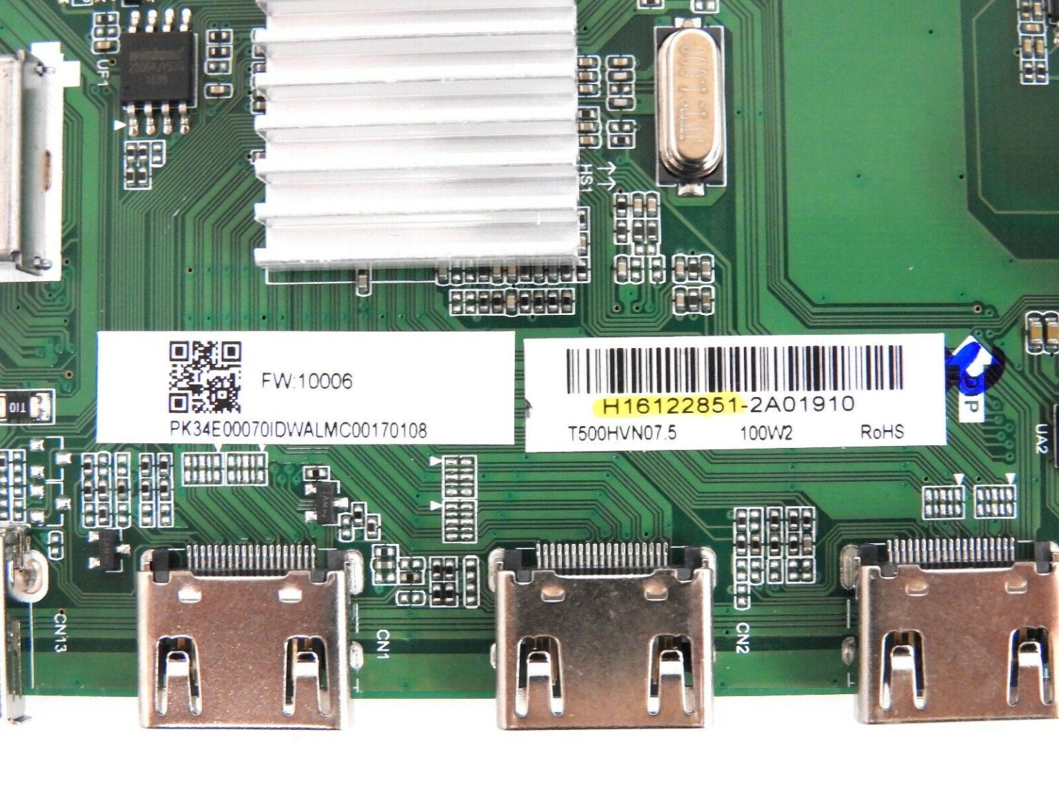 Toshiba 50L420U Main Board H16122851 - TV Parts Home