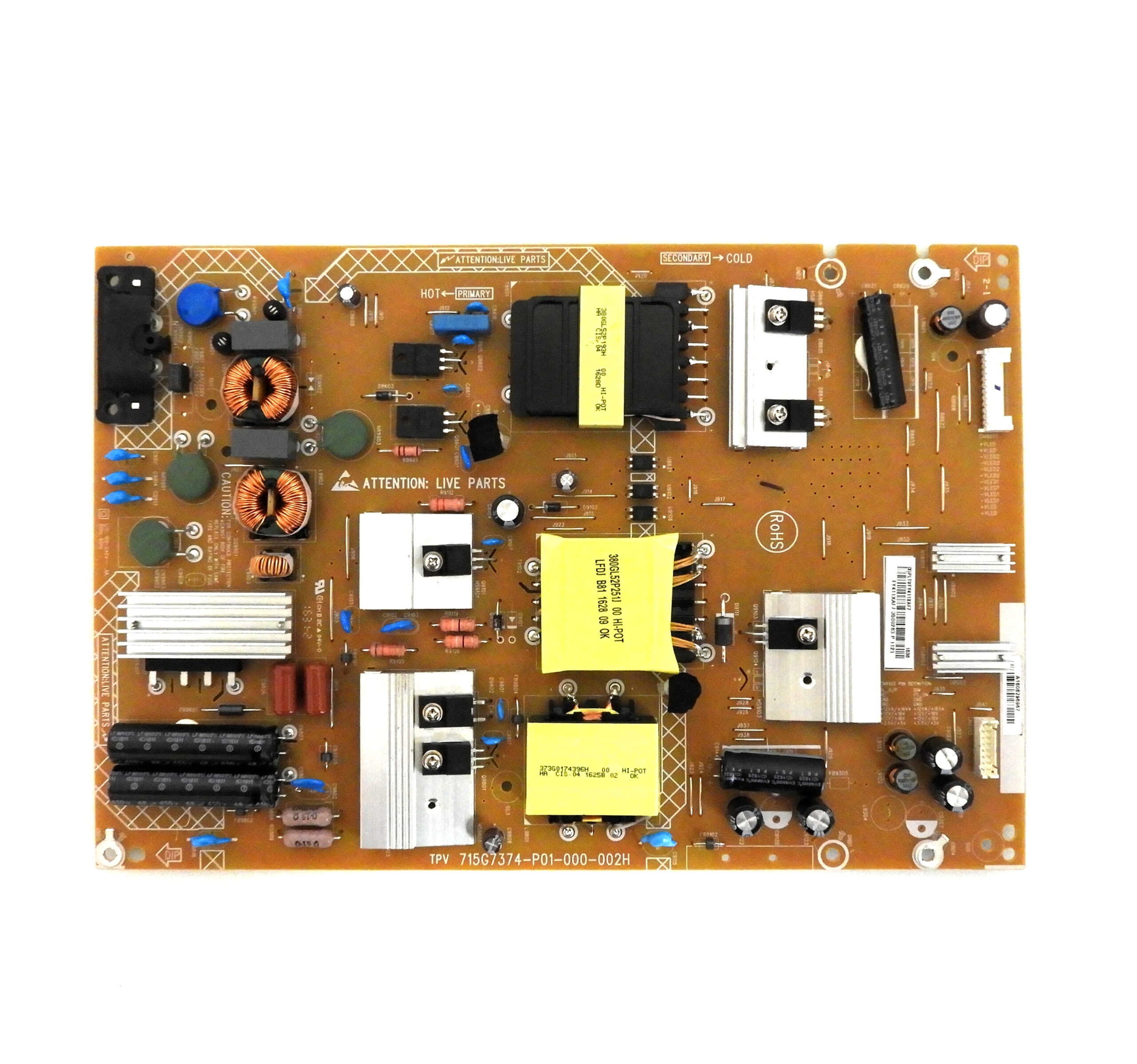 Insignia NS-50DR710NA17 Power Supply Board PLTVFY411XAF7