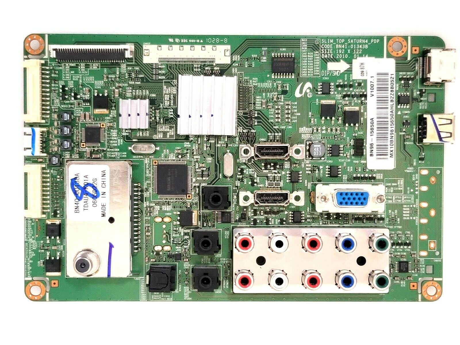Samsung PN50C450B1D Main Board BN96-15650A