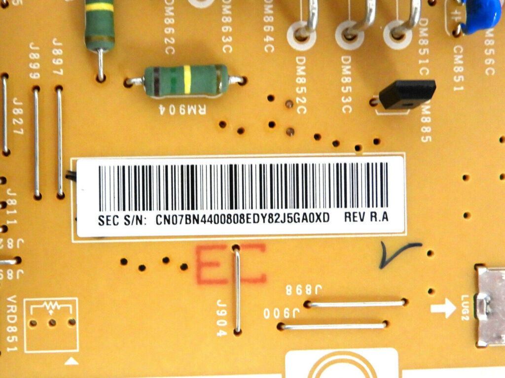 SAMSUNG UN65MU6300F, UN65KU6500F Power Supply Board BN4400808E TV