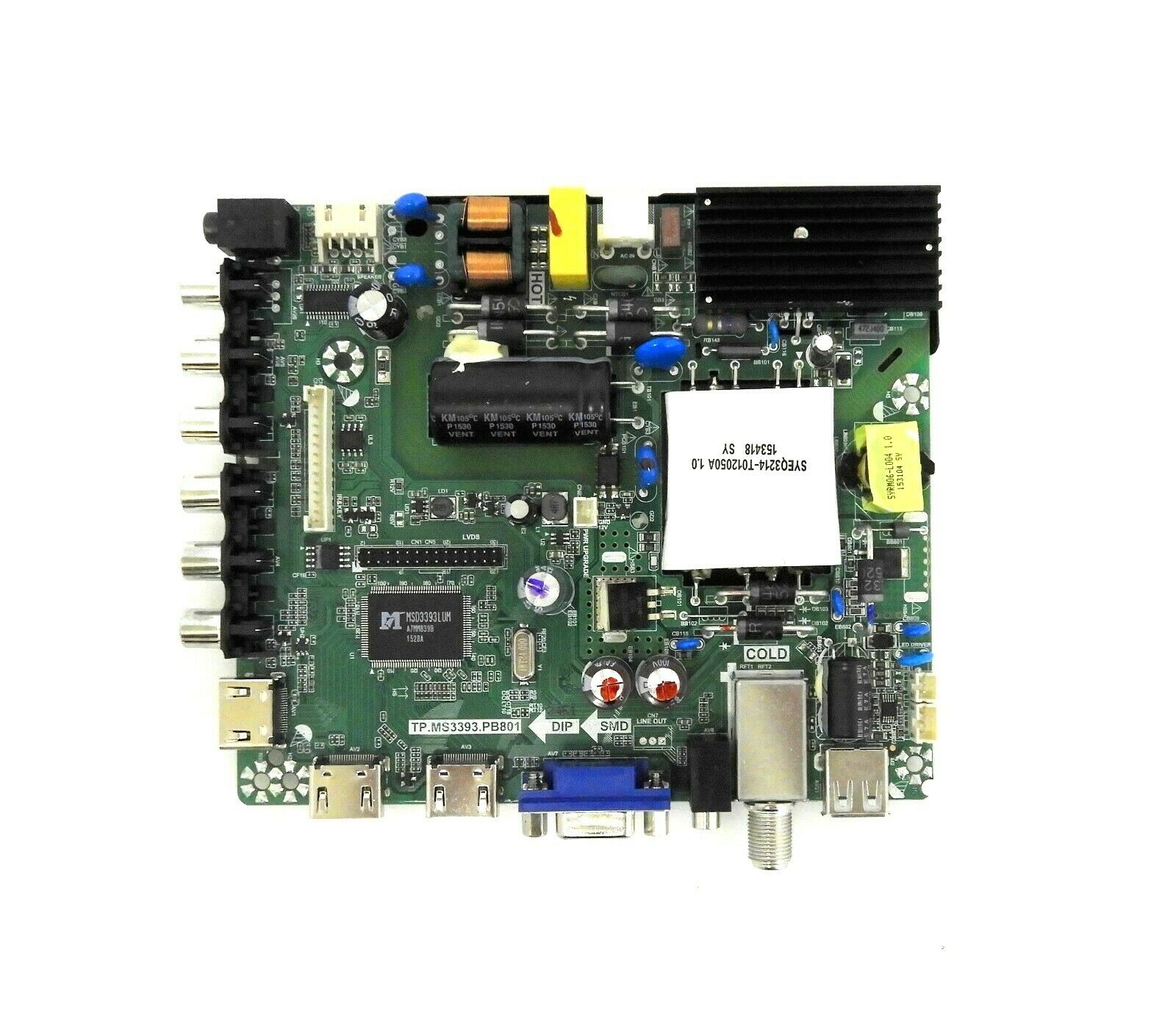 RCA LED40G45RQ Power Supply / Main Board 40GE0010366-B1