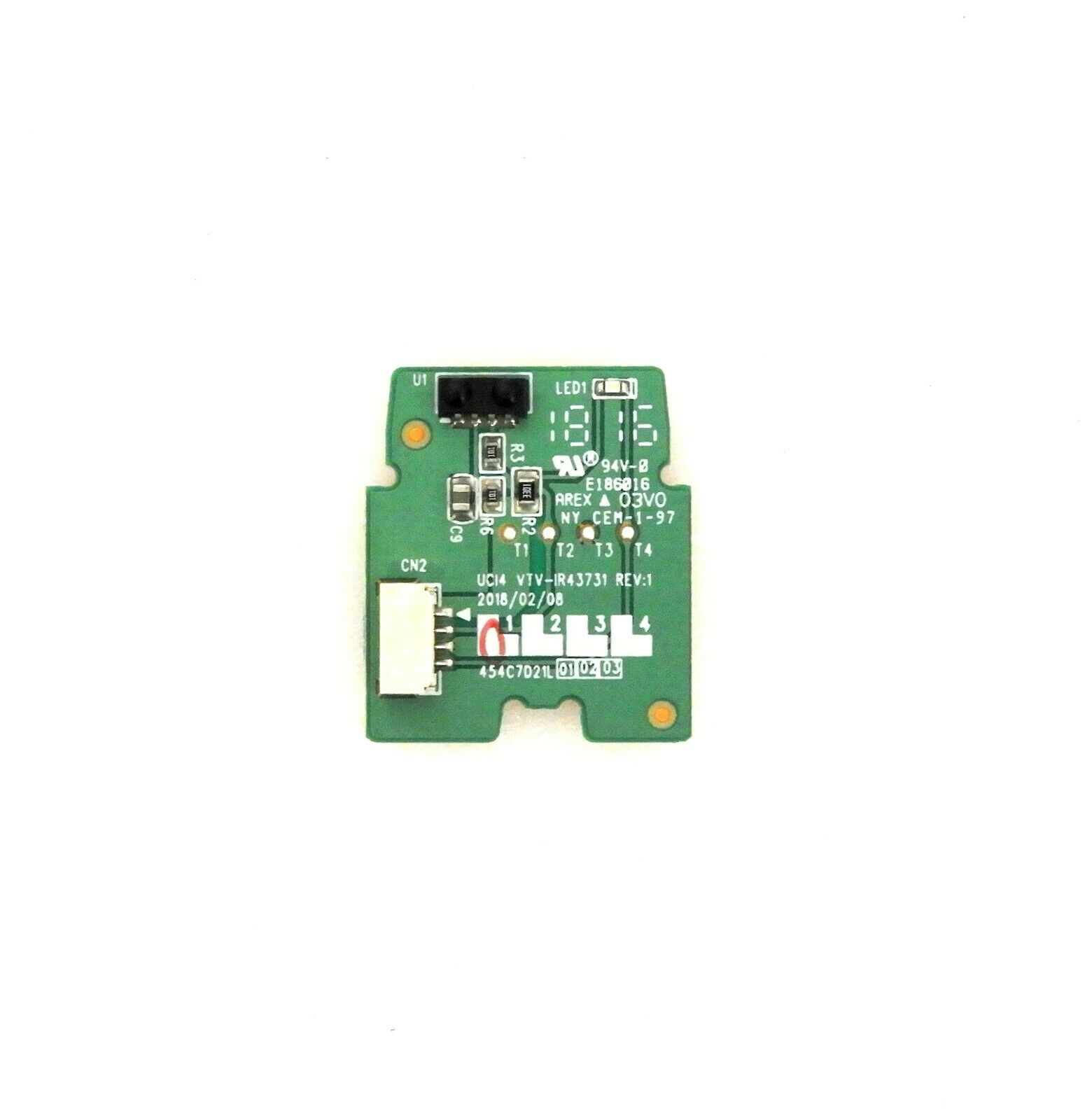 Toshiba 43LF621U19 IR Sensor Board 454C7D21L01