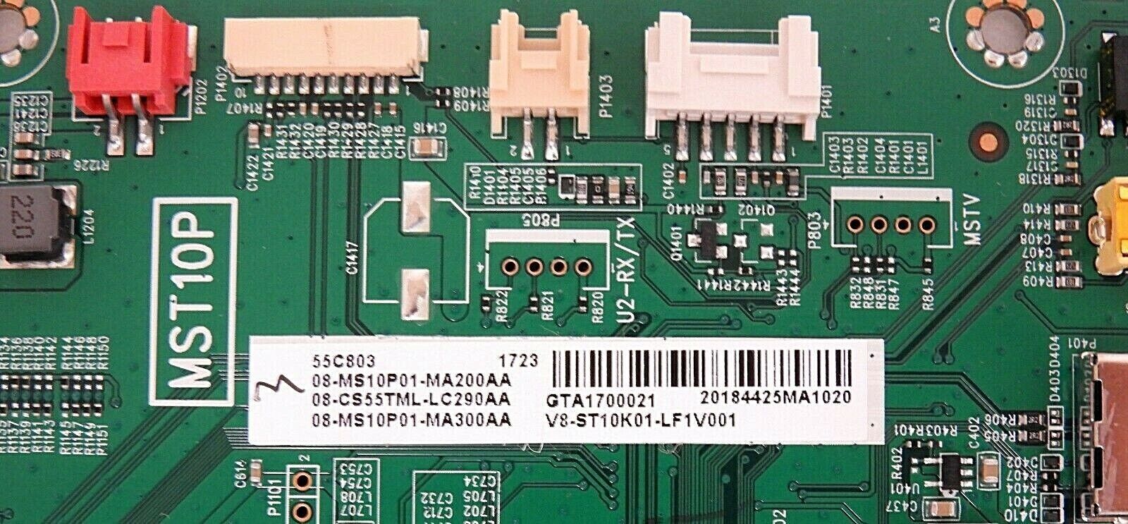 TCL 55C803 Main Board 08-CS55TML-LC290AA - Image 2