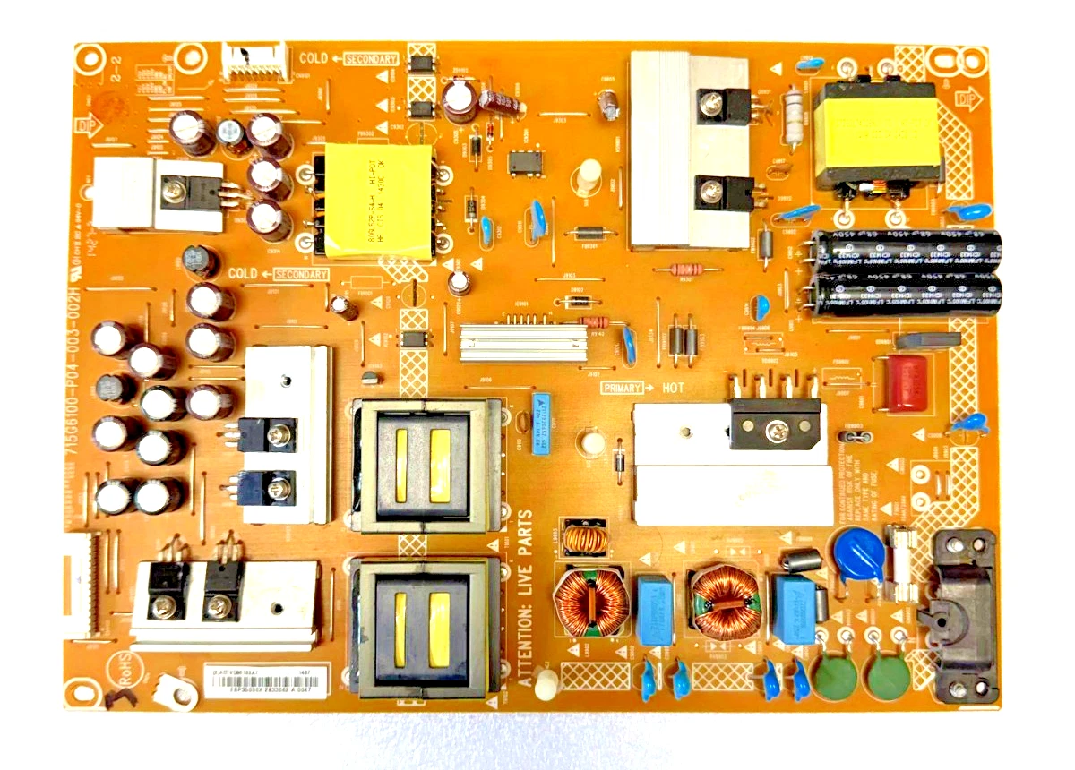VIZIO M502I-B1 Power Supply Board ADTVD3613XA7, 715G6100-P04-003-002H