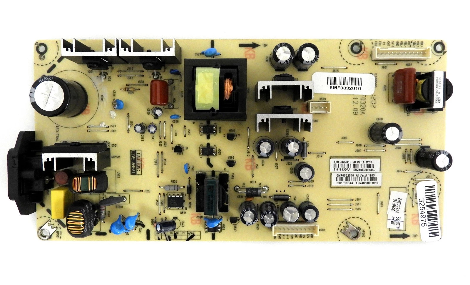 Insignia NS-32L120A13 Power Supply Board 6MF0032010 (6MF0032011)